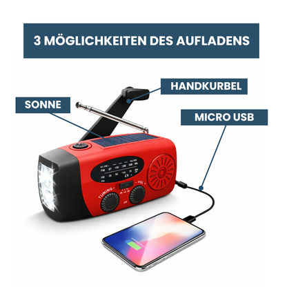 StromRetter - tragbares Notfall-Multifunktionsgerät