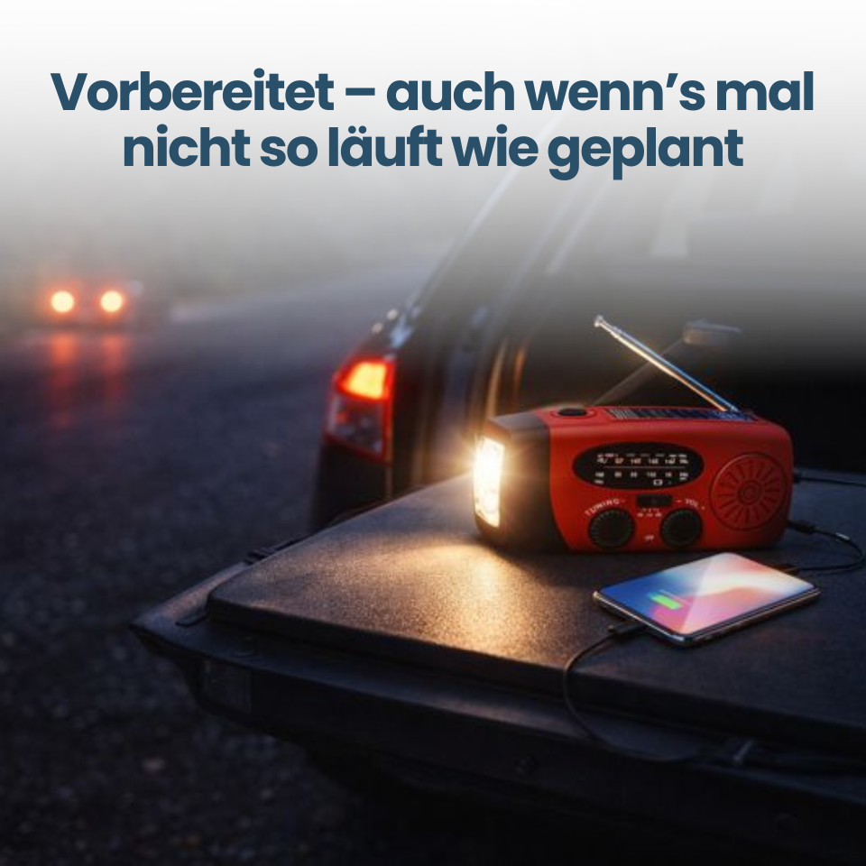 StromRetter - tragbares Notfall-Multifunktionsgerät